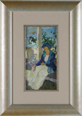 Бобровский Григорий Михайлович. На террасе